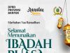 DPRD Provinsi Banten Mengucapkan Selamat Menunaikan Ibadah Puasa