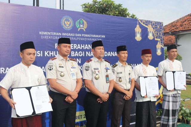 537 Warga Binaan Lapas Serang Terima Remisi Idul Fitri 1447 H