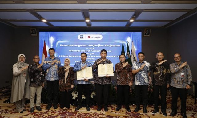 Tren Kinerja Positif, Bank Banten Kelola RKUD Pemkab Serang