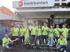 Bank Banten Cabang Surabaya Salurkan Bantuan Bibit Pohon dalam Rangka HUT ke-63 Taspen