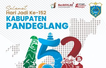 Diskomsantik Kabupaten Pandeglang Mengucapkan Selamat Hari Jadi ke 152 Tahun Kabupaten Pandeglang