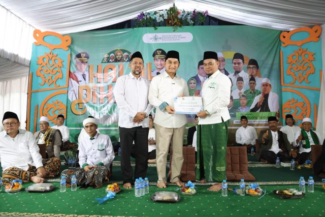 Wagub Banten Tekankan Harmonisasi NU dan Pemprov di Momen Halal Bihalal PWNU