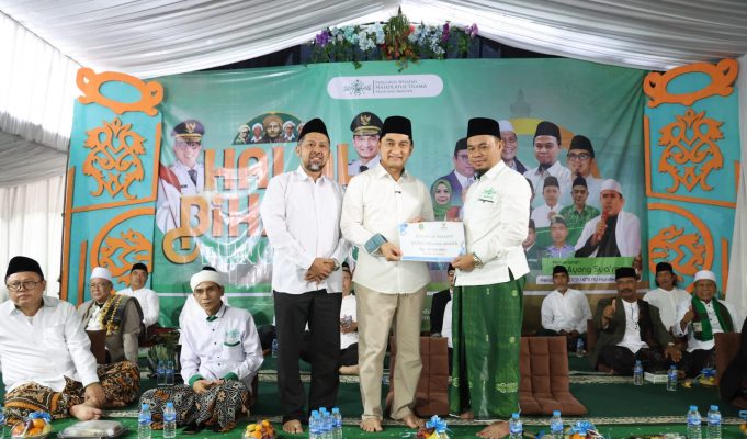 Wagub Banten Tekankan Harmonisasi NU dan Pemprov di Momen Halal Bihalal PWNU