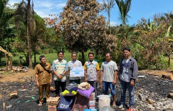 YBM PLN UID Banten Gerak Cepat Salurkan Bantuan untuk Korban Kebakaran di Cigemblong Lebak