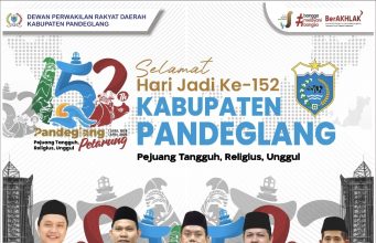 Dewan Perwakilan Rakyat Daerah Kabupaten Pandeglang Mengucapkan Selamat Hari Jadi ke 152 Tahun Kabupaten Pandeglang