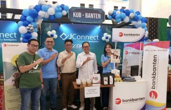 Meriahkan Launching JConnect v3.0 di Surabaya, Bank Banten Boyong Kopi Banten