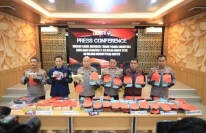 Polda Ungkap Puluhan Kg Sabu, Tambang Ilegal hingga Tekan Laka 58 Persen