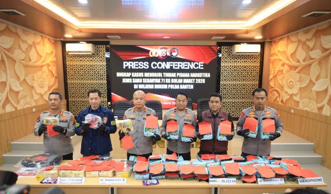Polda Ungkap Puluhan Kg Sabu, Tambang Ilegal hingga Tekan Laka 58 Persen