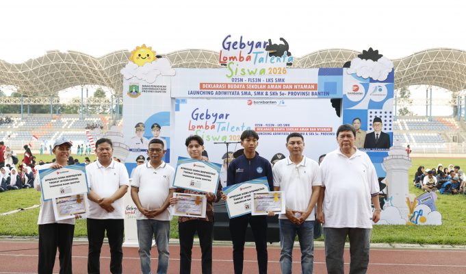 Bank Banten Dukung Gebyar Talenta Siswa dan Berikan Apresiasi Siswa Berprestasi