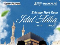 Dinas Komunikasi, Informatika, Sandi dan Statistik Kabupaten Pandeglang Mengucapkan Selamat Hari Raya Idul Adha 1447 H / 2026 M