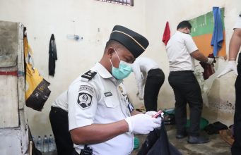 Sidak Gabungan Blok Hunian, Perkuat Keamanan dan Ketertiban di Lapas Kelas IIA Serang