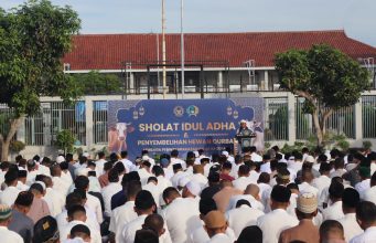 Khidmat dan Penuh Makna, Warga Binaan Lapas Serang Laksanakan Sholat Idul Adha