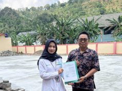 PLN Indonesia Power UBP Banten 1 Suralaya Tata Halaman SDN Tamansari V dengan Pemanfaatan FABA