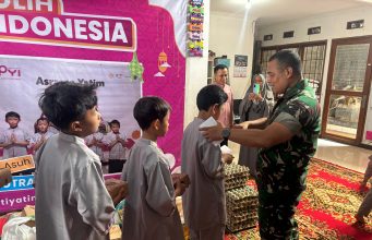 DIKLAPA Infanteri Gelombang I TA 2026 Gelar Bakti Sosial di Panti Asuhan PYI Pesantren Cikutra, Wujud Kepedulian dan Penguatan Kemanunggalan TNI-Rakyat
