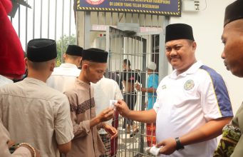 Jum’at Berkah, Lapas Serang Bagikan Voucher Wartelsus Gratis untuk WBP Sambung Silaturahmi dengan Keluarga