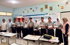 PLN Indonesia Power UBP Banten 1 Suralaya Salurkan Beasiswa Prestasi untuk Siswa SMA Negeri 4 Kota Cilegon