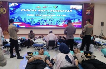 Peringati Hari Bhayangkara ke-80, Polda Banten Gelar Khitanan Massal, Donor Darah dan Bakti Kesehatan Gratis