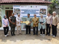 PLN Indonesia Power UBP Banten 1 Suralaya Bersama Kodim Cilegon Wujudkan Rumah Layak untuk Warga Cibeber