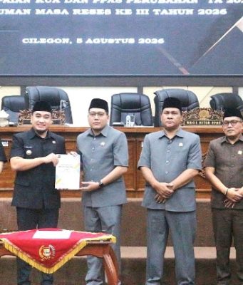 Pemkot Cilegon Ajukan Perubahan KUA-PPAS 2026, Belanja Daerah Naik Rp55,64 Miliar
