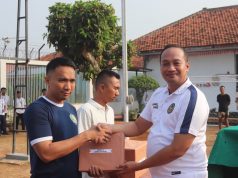 Lapas Kelas IIA Serang Tutup Rangkaian Porsenap dengan Senam Bersama