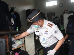 Cegah Narkoba Masuk Lapas, Petugas Gabungan Razia Blok Hunian Lapas Serang