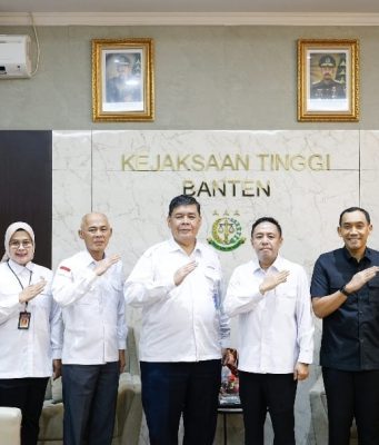 Audiensi dengan Kejati Banten, Bank Banten Perkuat Silaturahim dan Sinergi