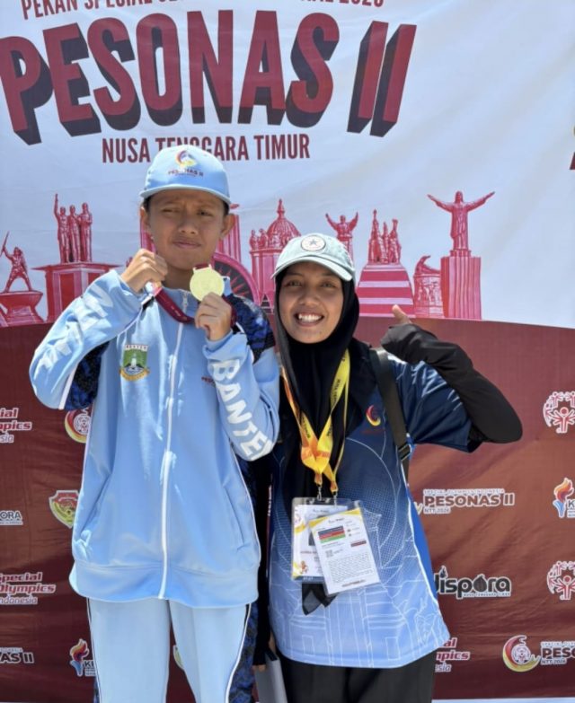 Latihan Tak Kenal Lelah, Atlet Renang SOIna Banten Bawa Pulang Medali Emas PESONAS 2026