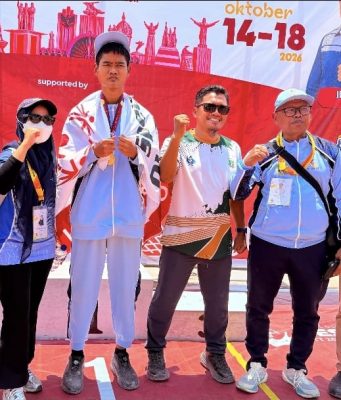 Dua Atlet Atletik SOIna Banten Sumbang Emas di PESONAS II NTT 2026
