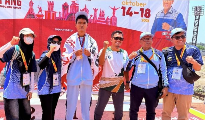Dua Atlet Atletik SOIna Banten Sumbang Emas di PESONAS II NTT 2026