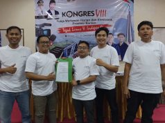 Anwar dan Jejen Pimpin Pokja Wartawan Harian Dan Eletronik Provinsi Banten 2026-2029