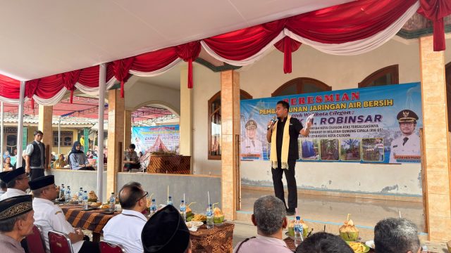 Jaringan Air Bersih Resmi Mengalir ke Warga Cipala Cilegon, 120 KK Kini Tak Lagi Kesulitan Air
