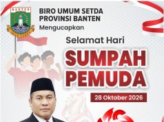 Biro Umum Setda Provinsi Mengucapkan Selamat Memperingati Sumpah Pemuda 28 Oktober 2026