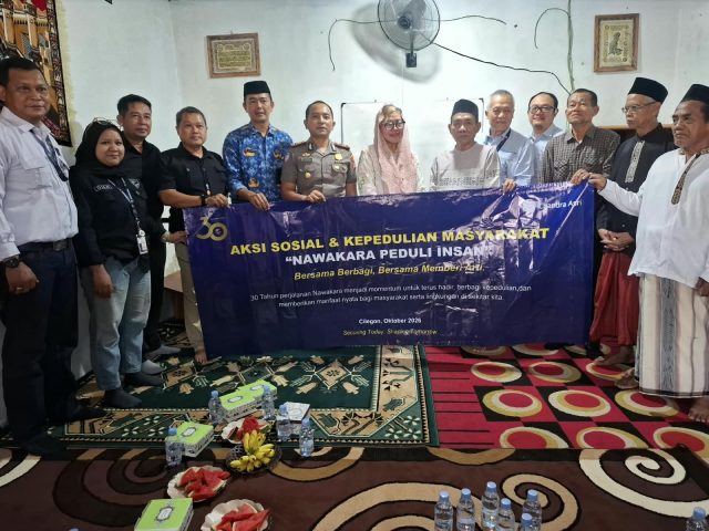 HUT ke-30, PT Nawakara Salurkan Bantuan Sarana Mengaji untuk Majelis Taklim Nurul Amal di Cilegon